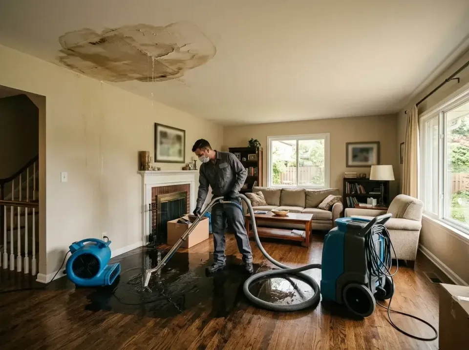 attic-pipe-burst-ceiling-drip-008 — frequently asked questions, Water Damage Restoration & Carpet Care in Ives Estates, FL